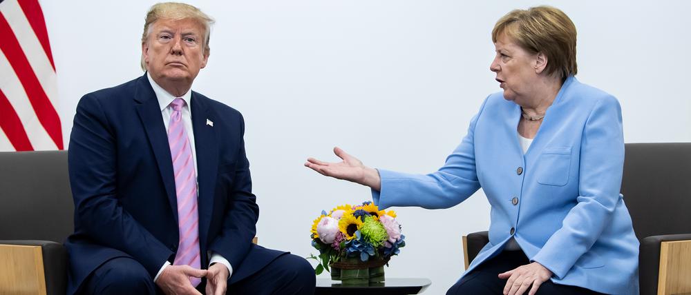 Angela Merkels Beziehung zu Ex-US-Präsident Donald Trump krankte wohl auch an Trumps Persönlichkeit. Ihm wird oft Narzissmus unterstellt.