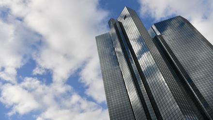 Die Zentrale der Deutschen Bank in Frankfurt am Main. 