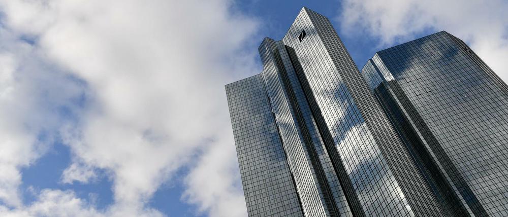 Die Zentrale der Deutschen Bank in Frankfurt am Main.