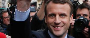 Der unabhängige französische Präsidentschaftskandidat Emmanuel Macron.