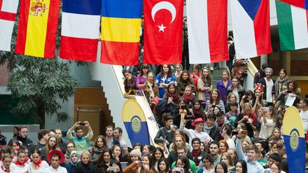Internationale Studierende an der Viadrina-Universität Frankfurt/Oder.