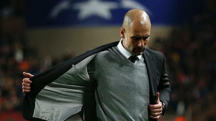 Pep Guardiola muss sich aus der Champions League zurückziehen.