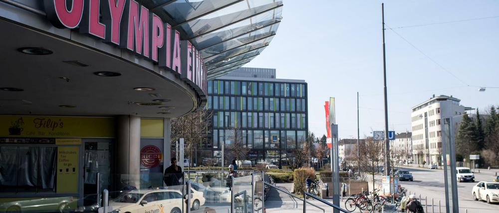 Das Olympia-Einkaufszentrum (OEZ) in München war ein Schauplatz des Amoklaufs im Juli 2016.