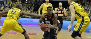 Rayman Morgan könnte mit Ulm gegen Alba Berlin einen neuen Bundesliga-Rekord aufstellen.