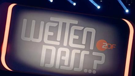Comeback für "Wetten, dass..?"