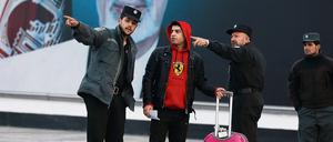 Ein Rückkehrer am Flughafen in Kabul.