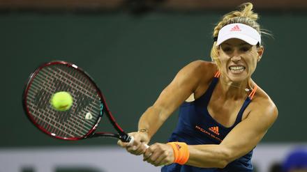 Lief zuletzt nicht so. In Indian Wells schied Kerber schon im Achtelfinale aus.
