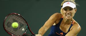 Lief zuletzt nicht so. In Indian Wells schied Kerber schon im Achtelfinale aus.