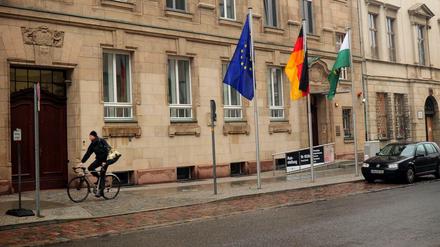 Die Berliner Vertretung des Freistaats Sachsen in der Brüderstraße. 