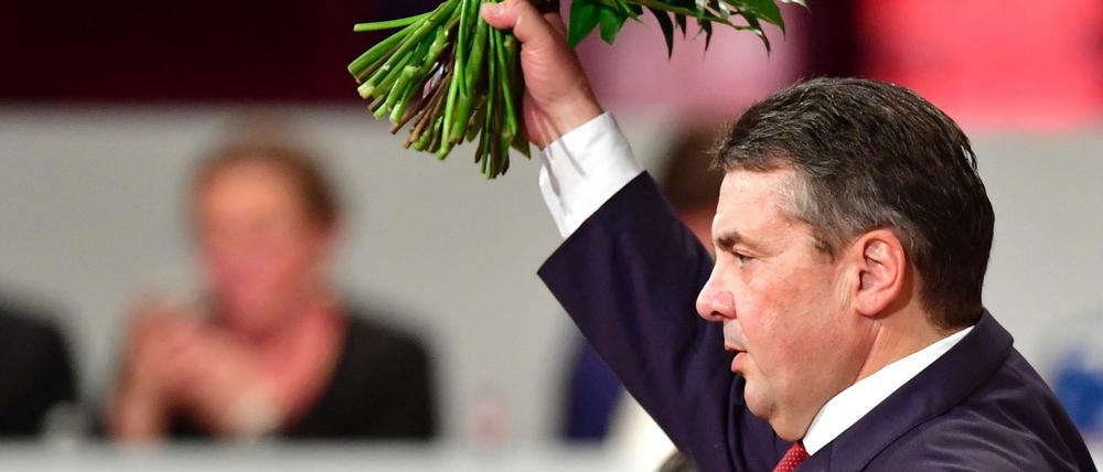 Sigmar Gabriel nimmt als Parteichef der SPD Abschied.