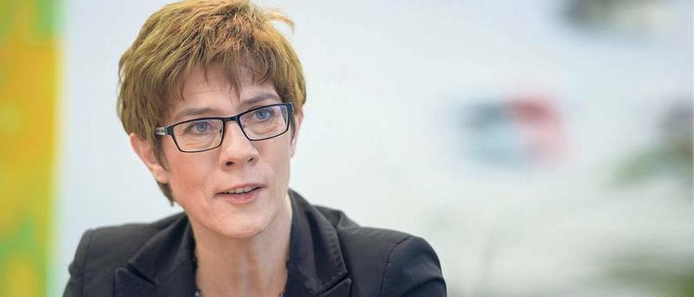 Annegret Kramp Karrenbauer ist seit August 2011 Ministerpräsidentin des Saarlands.