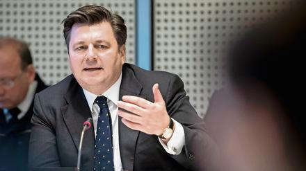 Innensenator Andreas Geisel (SPD) versicherte, dass sich die Polizei nicht aus dem Park zurückziehen werde.