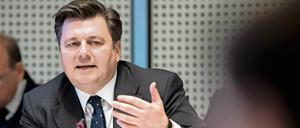 Innensenator Andreas Geisel (SPD) versicherte, dass sich die Polizei nicht aus dem Park zurückziehen werde.