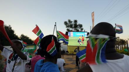 Südafrikanische Fußballfans erlebten am Wochenende eine Überraschung.