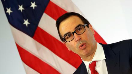 Finanzminister Steve Mnuchin musste in Baden-Baden öfters bei der Regierung in Washington Rücksprache halten. 