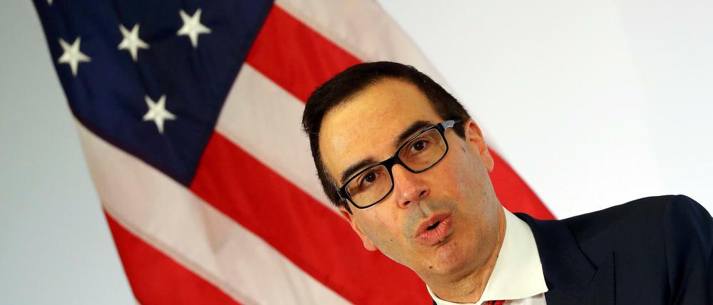 Finanzminister Steve Mnuchin musste in Baden-Baden öfters bei der Regierung in Washington Rücksprache halten.