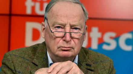 Alexander Gauland will in Frankfurt (Oder) ein Direktmandat für den Bundestag erringen. 