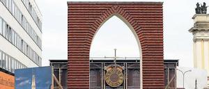 Nur noch Fragment. Das erhaltene Eingangstor der ehemaligen Potsdamer Garnisonkirche.