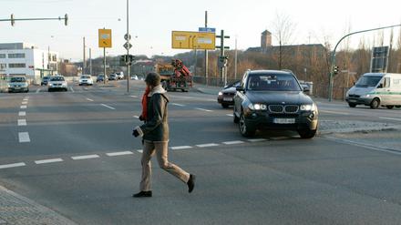 50.000 Autos fahren täglich über die Lange Brücke in Potsdam. 