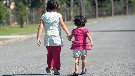 Leben im Wartezustand: Geflüchtete Kinder in Suhl in Thüringen.