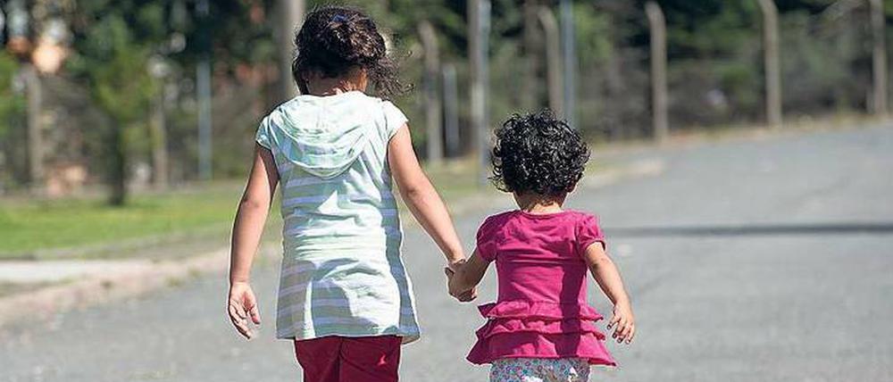 Leben im Wartezustand: Geflüchtete Kinder in Suhl in Thüringen.