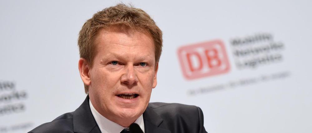 Richard Lutz, neuer Chef der Deutschen Bahn. 