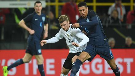 War nicht sein Abend: Timo Werner im Spiel gegen England. 