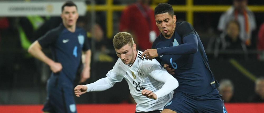 War nicht sein Abend: Timo Werner im Spiel gegen England. 