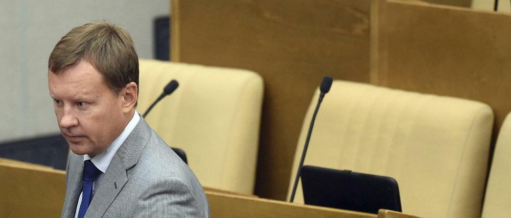 Der ehemalige russische Abgeordnete Denis Voronenkov wurde am Donnerstag in Kiew erschossen.
