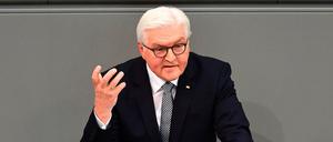 Antrittsrede als Bundespräsident: Frank-Walter Steinmeier 