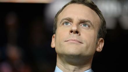 Der unabhängige Präsidentschaftskandidat Emmanuel Macron.