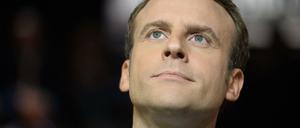 Der unabhängige Präsidentschaftskandidat Emmanuel Macron.