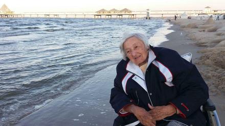 Gertrud Tschinkel: ein letzter Urlaub an der See