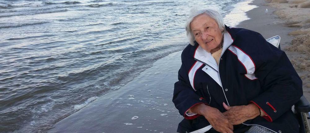 Gertrud Tschinkel: ein letzter Urlaub an der See