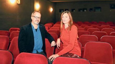 Filmverleiher Christos Acrivulis und die PR-Expertin Claudia Rische lassen das Charlottenburger Kino Klick wieder aufleben.