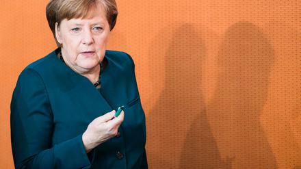 Bundeskanzlerin Merkel: "Wir stehen fest und entschlossen an der Seite Großbritanniens."