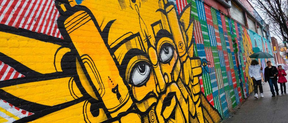 Man ist nie zu alt, um Sprayer zu werden.