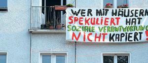 Mieter fürchten durch Erhöhungen ihre Wohnungen an besser Verdienende zu verlieren.