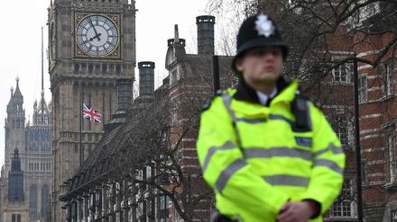 London nach dem Anschlag: Die Flaggen wehen auf Halbmast. 