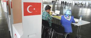 So könnte es ab Montag in vielen deutschen Städten aussehen, dann öffnen die Wahllokale für die türkischen Wahlberechtigten.