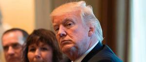 Widerstand aus den eigenen Reihen: US-Präsident Donald Trump