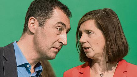 Die Spitzenkandidaten der Grünen, Cem Özdemir und Katrin Göring-Eckardt.