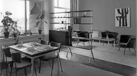 Licht und Luft. Herbert Hirches Musterwohnung im Haus Pierre Vago auf der Internationalen Bauausstellung Berlin 1957.