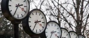 Am Sonntag kommt die Sommerzeit.