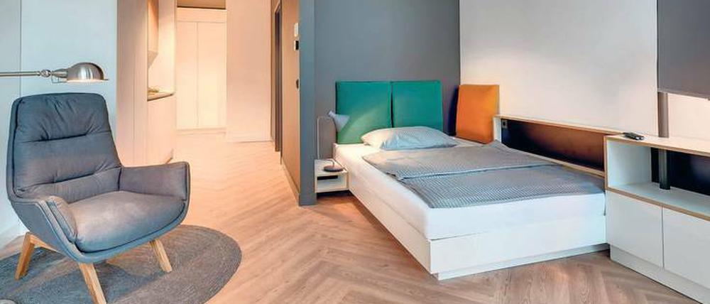 Fernpendler, Berufseinsteiger, Projektmitarbeiter finden in der Fasanenstraße jetzt einen Komplex mit 35 neuen Serviced Apartments vor.