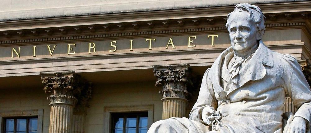 Die Humboldt-Universität mischt sich um den Streit ein.