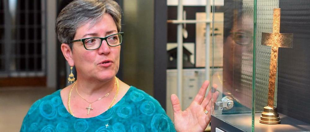Sylvia Wähling, geschäftsführende Vorsitzende vom Menschenrechtszentrum Cottbus, ruft zu einem Versöhnungsmarsch im Nordirak auf.