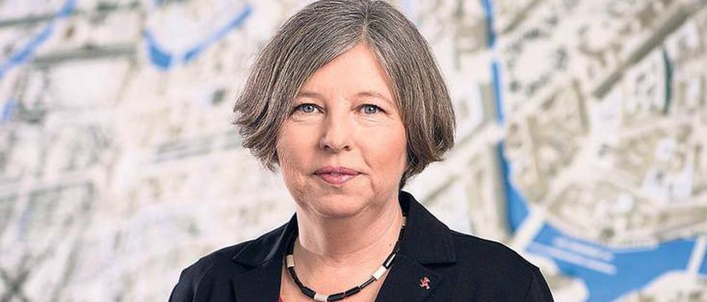 Katrin Lompscher (Die Linke) ist seit 8. Dezember 2016 Berlins Senatorin für Stadtentwicklung und Wohnen.