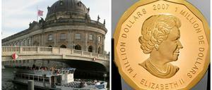 Aus dem Bodemuseum auf der Museumsinsel wurde im März 2017 eine 100 Kilogramm schwere Goldmünze gestohlen.