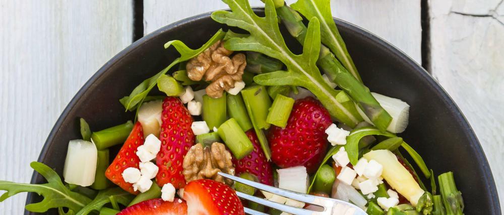 Leckerer Mix: In vielen Salaten ist Rucola enthalten.